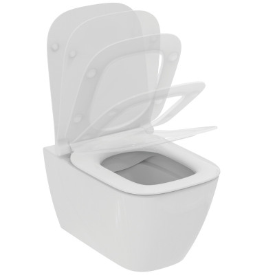 Ideal Standard i.life B pakabinamas unitazas, (Rimless) su Soft close dangčiu, T533001