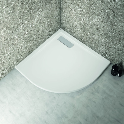 Ideal Standard Ultra Flat New kampinis dušo padėklas, 80x80cm, T4491, pasirenkama spalva