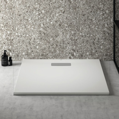 Ideal Standard Ultra Flat New dušo padėklas, 80x90cm, pasirenkama spalva