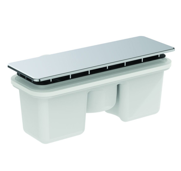 Ideal Standard Ultra Flat New sifonas dušo padėklui, su dekoratyviniu dangteliu, T4493, pasirenkama spalva