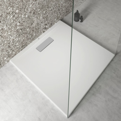 Ideal Standard Ultra Flat New sifonas dušo padėklui, su dekoratyviniu dangteliu, T5327, pasirenkama spalva