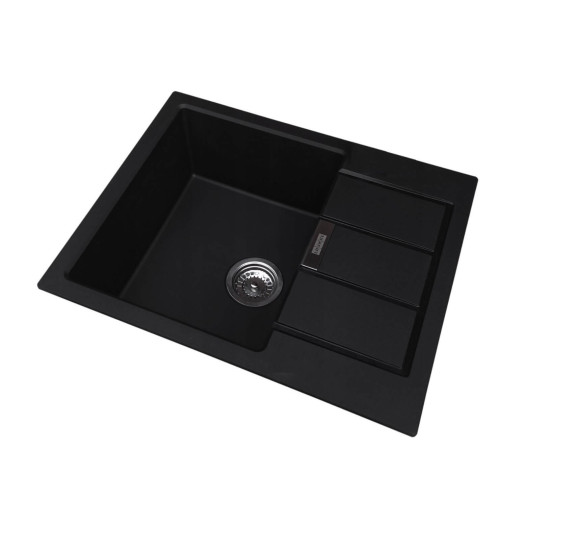 Franke S2D 611-62 tectonite plautuvė, užkemšamas ventilis, pasirenkama spalva