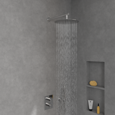 Villeroy & Boch Universal Showers apvali dušo galva, Ø300 mm, chromo spalvos