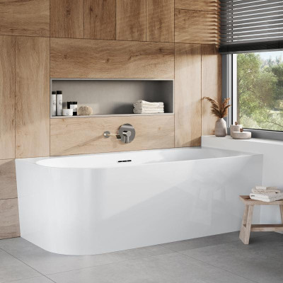 Villeroy & Boch vonia Loop & Friends 170x75 cm, dešininė, pasirenkama spalva