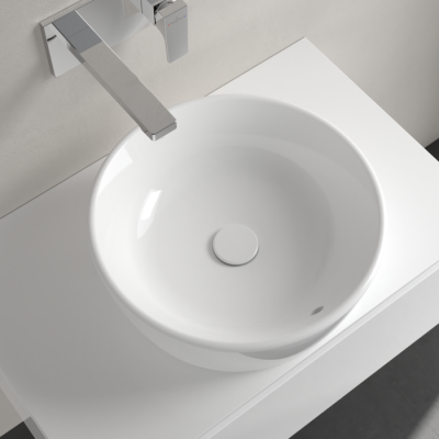 Villeroy & Boch Architectura ant stalviršio pastatomas praustuvas, 45 cm, su persipylimu