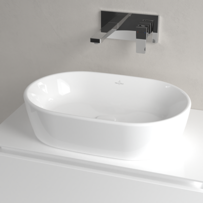 Villeroy & Boch Architectura ant stalviršio pastatomas praustuvas 60 cm, su persipylimu