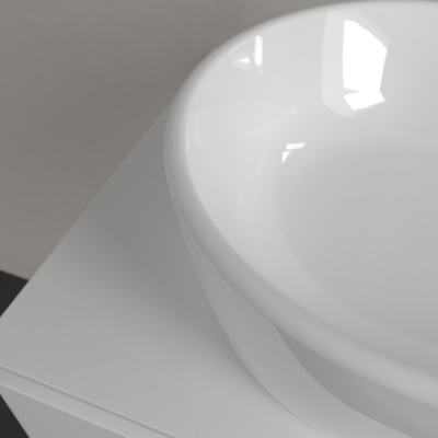 Villeroy & Boch Architectura ant stalviršio pastatomas praustuvas 60 cm, su persipylimu