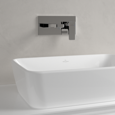 Villeroy & Boch Architectura ant stalviršio pastatomas stačiakampis praustuvas, 60 cm, su persipylimu