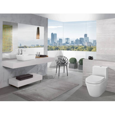 Villeroy & Boch Architectura ant stalviršio pastatomas stačiakampis praustuvas, 60 cm, su persipylimu