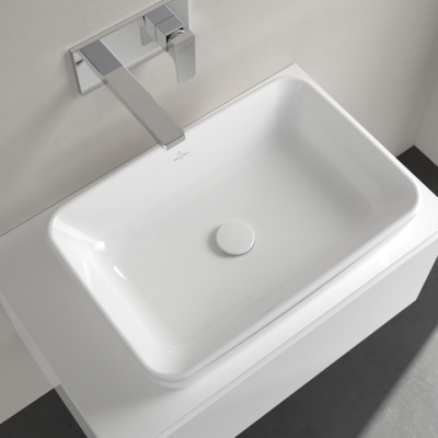 Villeroy & Boch Architectura ant stalviršio pastatomas stačiakampis praustuvas, 60 cm, be persipylimo