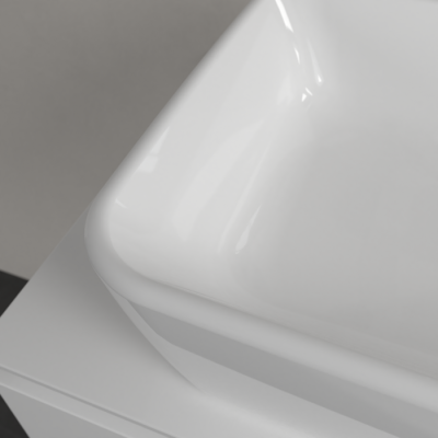 Villeroy & Boch Architectura ant stalviršio pastatomas stačiakampis praustuvas, 60 cm, be persipylimo