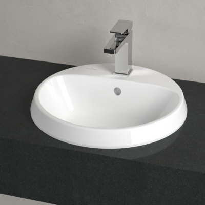 Villeroy & Boch Architectura įleidžiamas praustuvas, 45 cm, su persipylimu