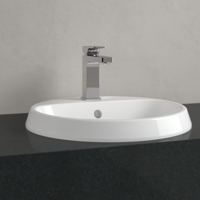 Villeroy & Boch Architectura įleidžiamas praustuvas, 45 cm, su persipylimu