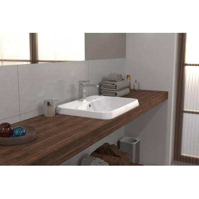 Villeroy & Boch Architectura stačiakampis įleidžiamas praustuvas, 60 cm, su persipylimu
