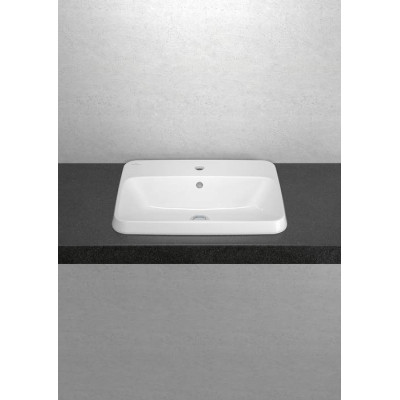 Villeroy & Boch Architectura stačiakampis įleidžiamas praustuvas, 60 cm, be persipylimo
