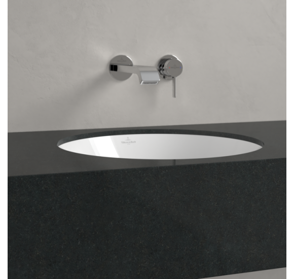 Villeroy & Boch Architectura po stalviršiu montuojamas praustuvas, 40 cm, su persipylimu