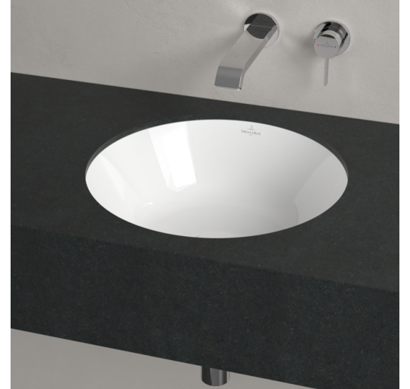 Villeroy & Boch Architectura po stalviršiu montuojamas praustuvas, 40 cm, su persipylimu