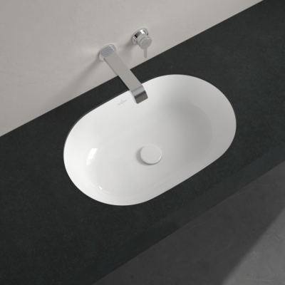 Villeroy & Boch Architectura po stalviršiu montuojamas praustuvas, 57 cm, be persipylimo