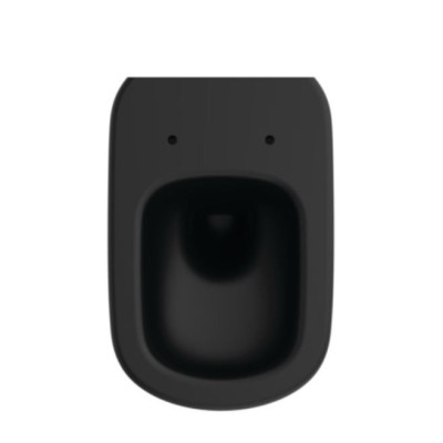 3in1 Ideal Standard Tesi klozeto komplektas su "soft close" dangčiu ir WC rėmu (juodos sp.)