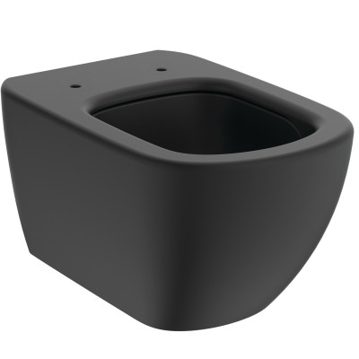 3in1 Ideal Standard Tesi klozeto komplektas su "soft close" dangčiu ir WC rėmu (juodos sp.)