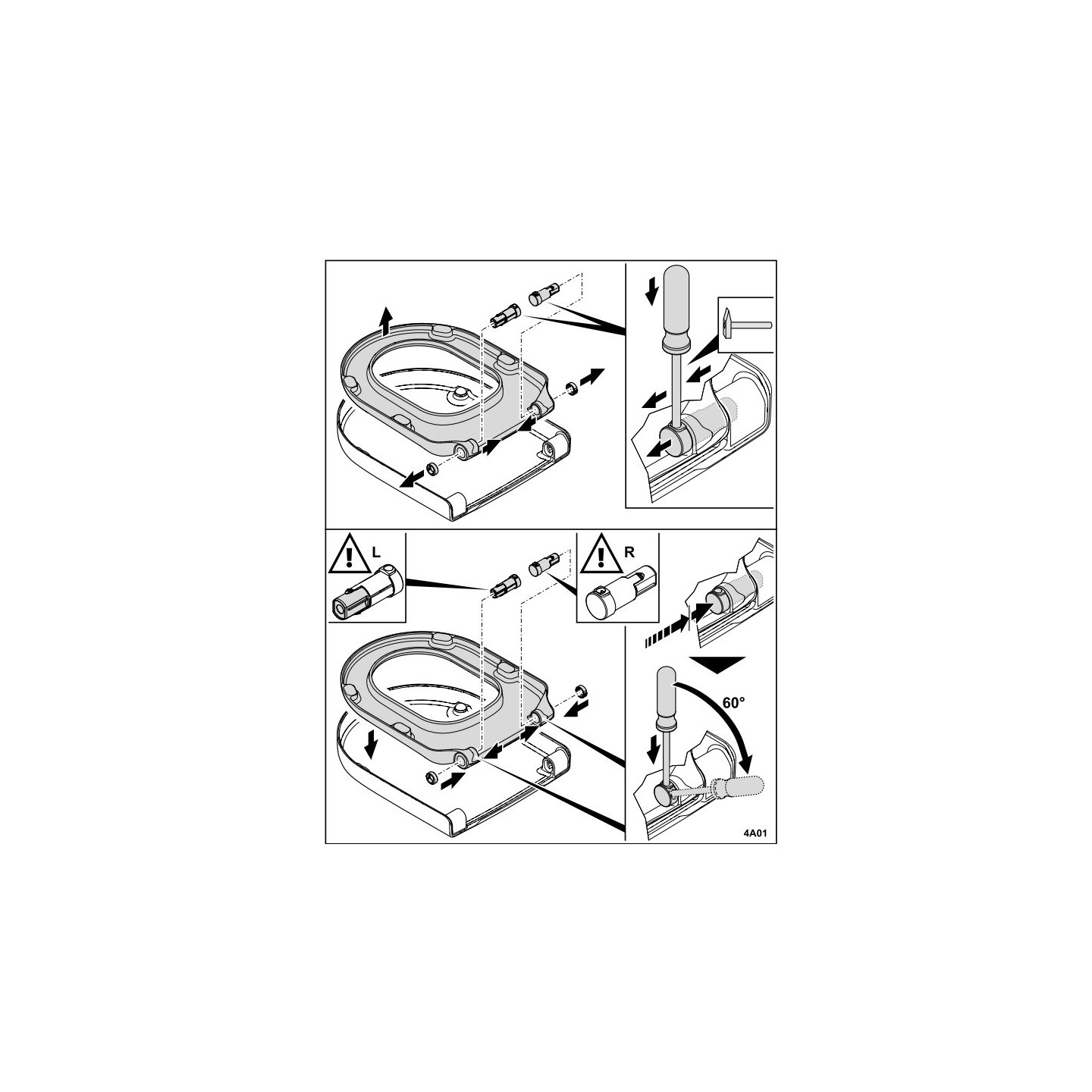 Villeroy&Boch Klozeto dangčio Subway ir Subway 2.0 soft close