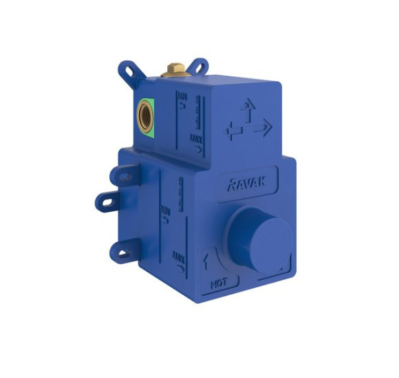 Ravak R-box Vertical potinkinė dėžutė vonios/dušo maišytuvui