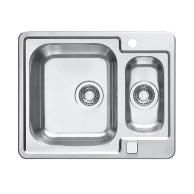 ALVEUS Line Maxim 50 nerūdijančio plieno plautuvė