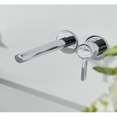 Keuco Edition 400 sieninis praustuvo maišytuvas 219 mm, pasirinkite spalvą