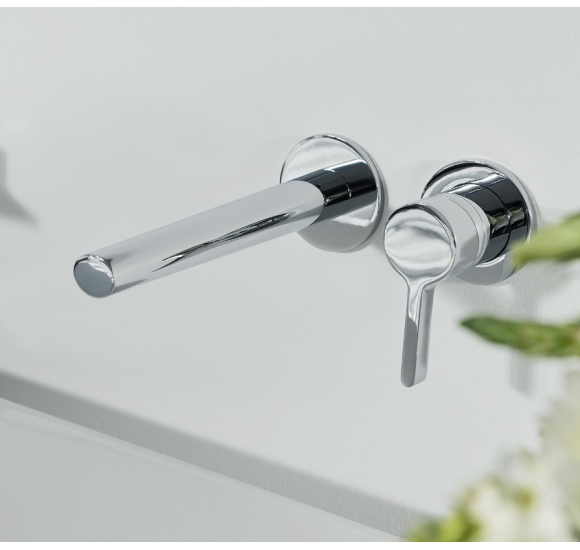 Keuco Edition 400 sieninis praustuvo maišytuvas 219 mm, pasirinkite spalvą