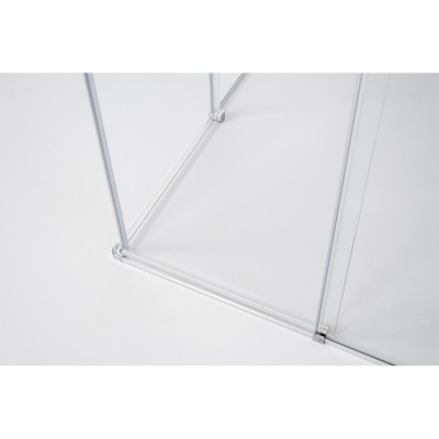 Brasta Glass Vesta dušo kabina, 90x90x200, skaidrus stiklas, pasirinkite spalvą