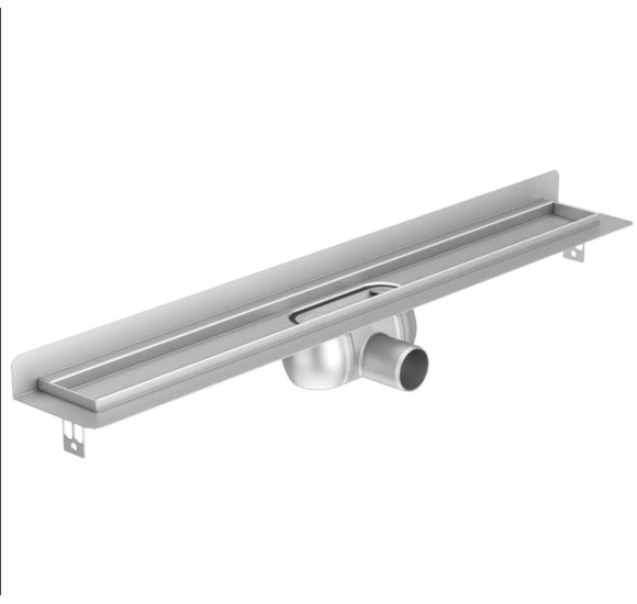 ACO Showerdrain C+ dušo latako komplektas 5in1 (įklijuojamai plytelei,montuojamas prie sienos), 785mm