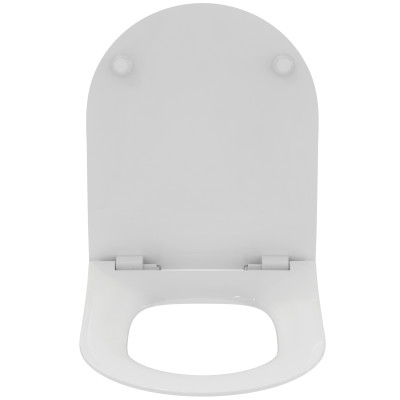 Ideal Standard La Dolce Vita klozeto dangtis, soft-close, lengvai nuimamas, plonas, baltos spalvos