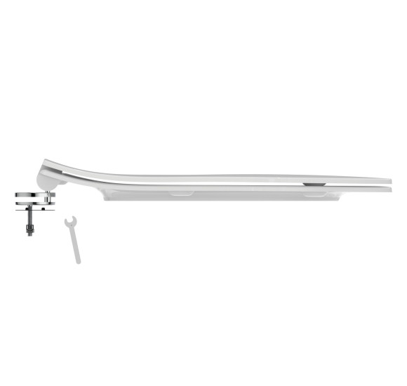 Ideal Standard La Dolce Vita klozeto dangtis, soft-close, lengvai nuimamas, plonas, baltos spalvos