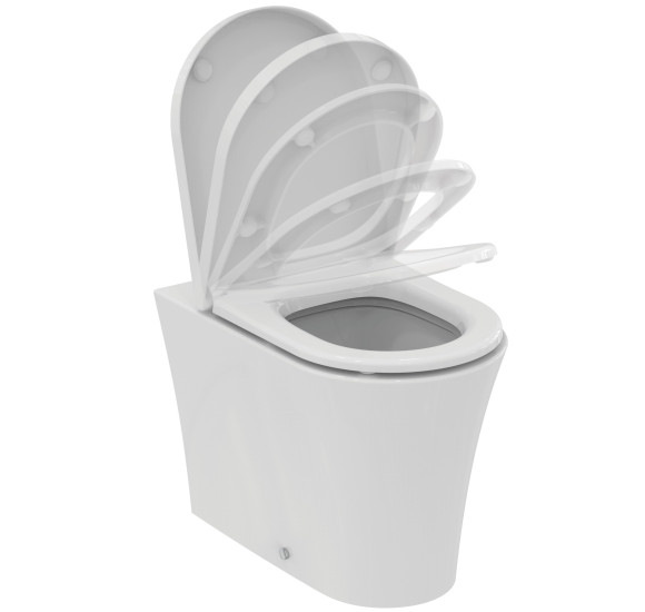 Ideal Standard La Dolce Vita klozeto dangtis, soft-close, lengvai nuimamas, baltos spalvos E330401
