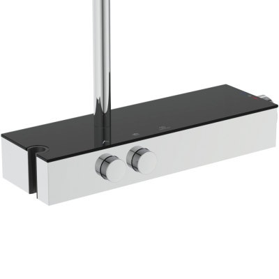 Ideal Standard Solos termostatinė dušo sistema, 300mm "lietaus" dušo galva