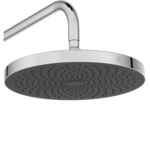 Ideal Standard Solos termostatinė dušo sistema, 300mm "lietaus" dušo galva