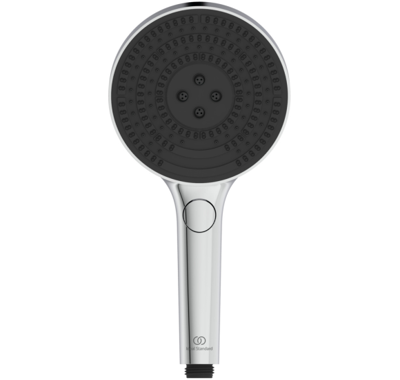 Ideal Standard Solos termostatinė dušo sistema, 300mm "lietaus" dušo galva