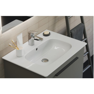 KOMPLEKTAS: Ideal Standard I.Life A vonios spintelė su praustuvu 60cm, balta matinė spalva