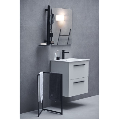 KOMPLEKTAS: Ideal Standard I.Life A vonios spintelė su praustuvu 60cm, balta matinė spalva