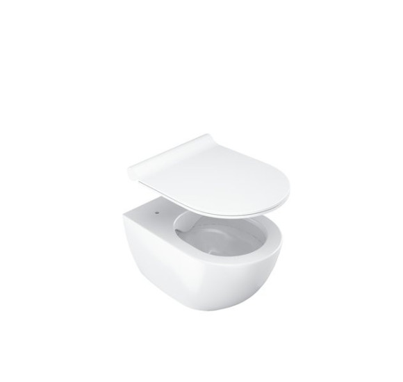Ravak Unitazo dangtis – sėdynė Uni Chrome Slim, su SoftClose sistema, baltos spalvos