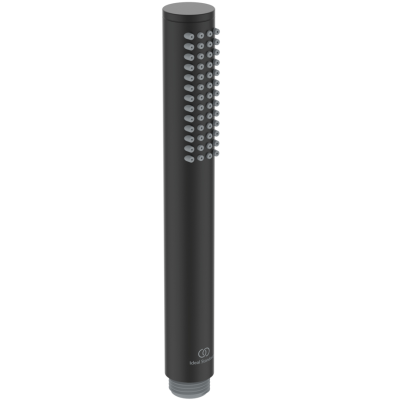 Ideal Standard Ceratherm S200 dušo sistema su termostatiniu maišytuvu, 30 cm lietaus galva, juodos matinės spalvos