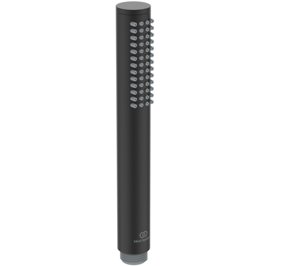 Ideal Standard Ceratherm S200 dušo sistema su termostatiniu maišytuvu, 30 cm lietaus galva, juodos matinės spalvos