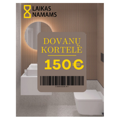 Dovanų kuponas 150 Eur