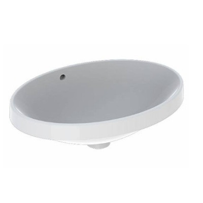 Geberit VARIFORM įleidžiamas praustuvas, ovalus, 55 cm