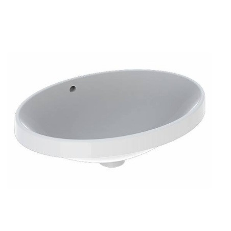 Geberit VARIFORM įleidžiamas praustuvas, ovalus, 55 cm