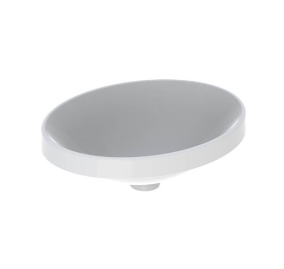 Geberit VARIFORM įleidžiamas praustuvas, ovalus, 50 cm