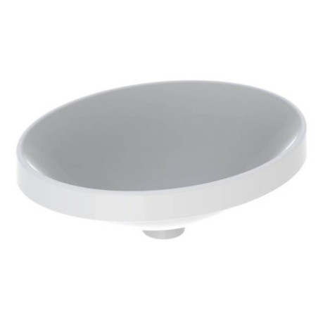 Geberit VARIFORM įleidžiamas praustuvas, ovalus, 50 cm