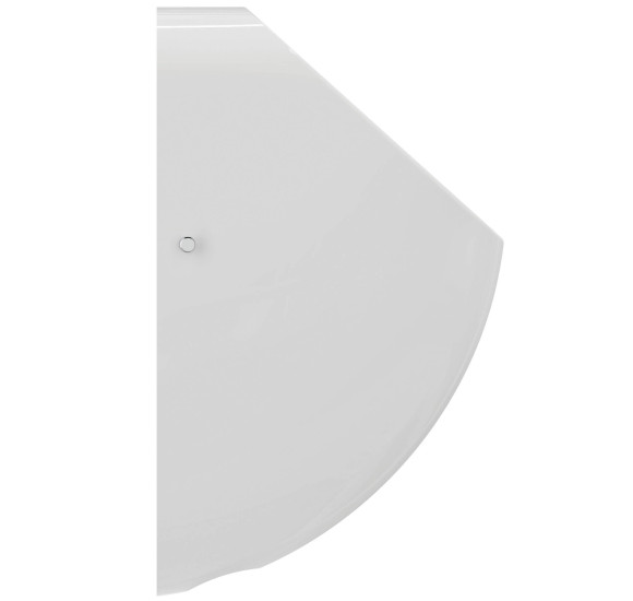 Ideal Standard Connect pisuaras su integruotu sensoriumi ir nuleidimo mechanizmu, baltos blizgios spalvos