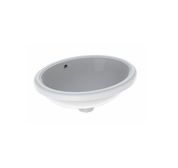 Geberit VariForm po stalviršiu montuojamas praustuvas, ovalus, 49,5 cm