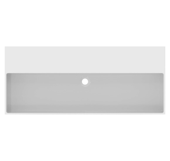 Ideal Standard Solos Vanity Basin pakabinamas praustuvas 1215x515x120 mm, be skylės maišytuvui, pasirinkite spalvą